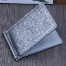 Load image into Gallery viewer, Signature Bifold Money Clip Slim Wallet