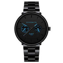 Load image into Gallery viewer, Men Watches Blue Pointer Casual Fashion Stainless Steel Strap.