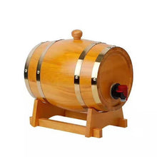 Load image into Gallery viewer, Vintage Oak Barrel Dispenser
