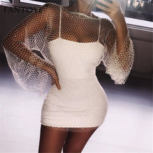 Load image into Gallery viewer, Crystal Diamond Sexy Bodycon Dress