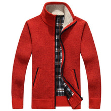 Load image into Gallery viewer, Men's Knitted Sweater Coat.