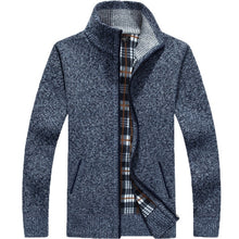 Load image into Gallery viewer, Men's Knitted Sweater Coat.