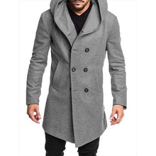 Load image into Gallery viewer, Spring Autumn Mens Trench Coat Jacket.
