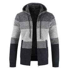 Load image into Gallery viewer, Winter Thick Warm Hooded Cardigan Jumpers Men.