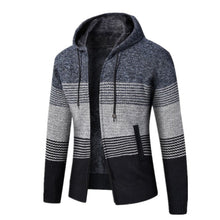 Load image into Gallery viewer, Winter Thick Warm Hooded Cardigan Jumpers Men.
