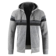 Load image into Gallery viewer, Winter Thick Warm Hooded Cardigan Jumpers Men.