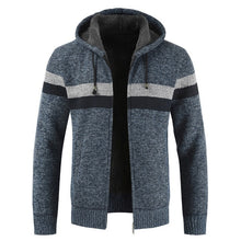 Load image into Gallery viewer, Winter Thick Warm Hooded Cardigan Jumpers Men.