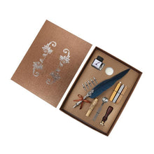 Load image into Gallery viewer, Feather Calligraphy Set