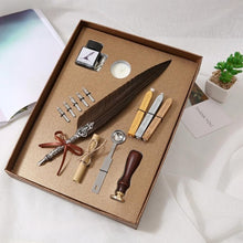 Load image into Gallery viewer, Feather Calligraphy Set