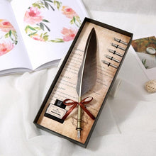 Load image into Gallery viewer, Feather Calligraphy Set