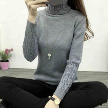 Load image into Gallery viewer, Thick Warm Women Turtleneck.