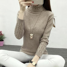Load image into Gallery viewer, Thick Warm Women Turtleneck.