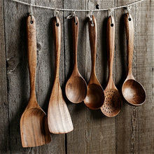 Load image into Gallery viewer, Natural Wood Kitchen Set