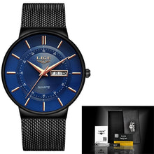 Load image into Gallery viewer, Mens Watches LIGE Top Brand Luxury.