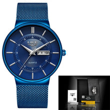 Load image into Gallery viewer, Mens Watches LIGE Top Brand Luxury.