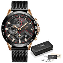 Load image into Gallery viewer, Mens Watches with Stainless Steel Top Brand Luxury Sports.