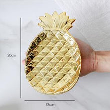 Load image into Gallery viewer, Golden Leaf Plates