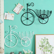 Load image into Gallery viewer, Wall Bicycle Flower Basket