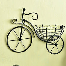 Load image into Gallery viewer, Wall Bicycle Flower Basket