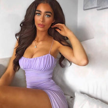 Load image into Gallery viewer, Fashion Ruched Bodycon Party Dress.