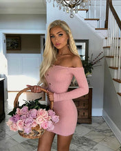 Load image into Gallery viewer, Autumn Sexy Slim Dress.