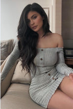 Load image into Gallery viewer, Autumn Sexy Slim Dress.