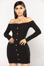 Load image into Gallery viewer, Autumn Sexy Slim Dress.