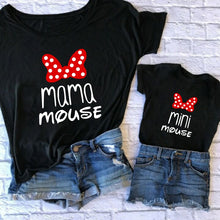 Load image into Gallery viewer, Family Tshirts Fashion Mommy And Me Clothes MAMA And MIMI.