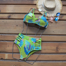 Load image into Gallery viewer, Riseado  Brazilian Sexy Push Up Bikini Set.