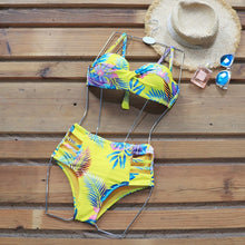 Load image into Gallery viewer, Riseado  Brazilian Sexy Push Up Bikini Set.