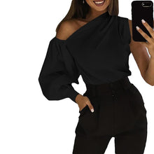 Load image into Gallery viewer, Celmia Solid Blouses Women.