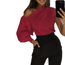 Load image into Gallery viewer, Celmia Solid Blouses Women.
