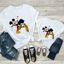 Load image into Gallery viewer, Tees Women T Shirt Minnie Mouse Print T-shirt Casual.