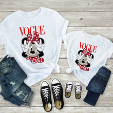Load image into Gallery viewer, Tees Women T Shirt Minnie Mouse Print T-shirt Casual.