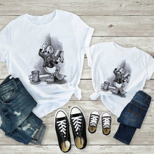 Load image into Gallery viewer, Tees Women T Shirt Minnie Mouse Print T-shirt Casual.