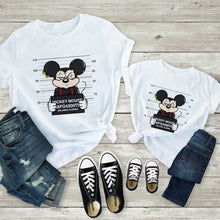 Load image into Gallery viewer, Tees Women T Shirt Minnie Mouse Print T-shirt Casual.