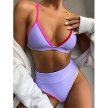 Load image into Gallery viewer, High Waist Brazilian Bikini Push Up.