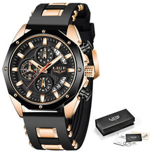 Load image into Gallery viewer, New Fashion Mens Watches Top Brand Luxury Silicone Sport Watch Men.