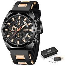 Load image into Gallery viewer, New Fashion Mens Watches Top Brand Luxury Silicone Sport Watch Men.