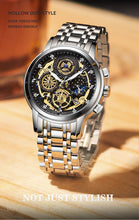 Load image into Gallery viewer, Fashion Men's Watch Stainless Steel Top Brand Luxury Waterproof  Sports.
