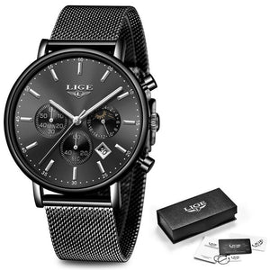 Mens Watches Top Brand Luxury Quartz Wristwatch Mem.