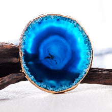 Load image into Gallery viewer, Blue Abyss Gemstone Coasters
