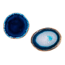 Load image into Gallery viewer, Blue Abyss Gemstone Coasters
