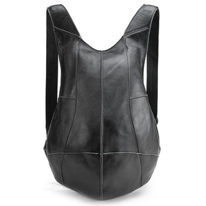 Anti-Theft Genuine Leather Backpack