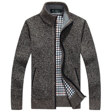 Load image into Gallery viewer, Men&#39;s Knitted Sweater Coat.
