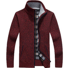 Load image into Gallery viewer, Men&#39;s Knitted Sweater Coat.
