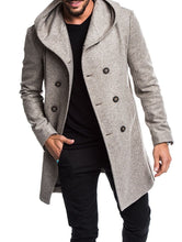 Load image into Gallery viewer, Spring Autumn Mens Trench Coat Jacket.
