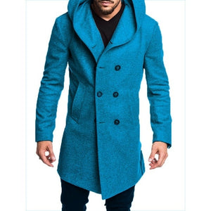 Spring Autumn Mens Trench Coat Jacket.