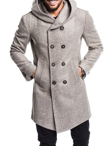 Spring Autumn Mens Trench Coat Jacket.