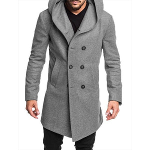 Spring Autumn Mens Trench Coat Jacket.